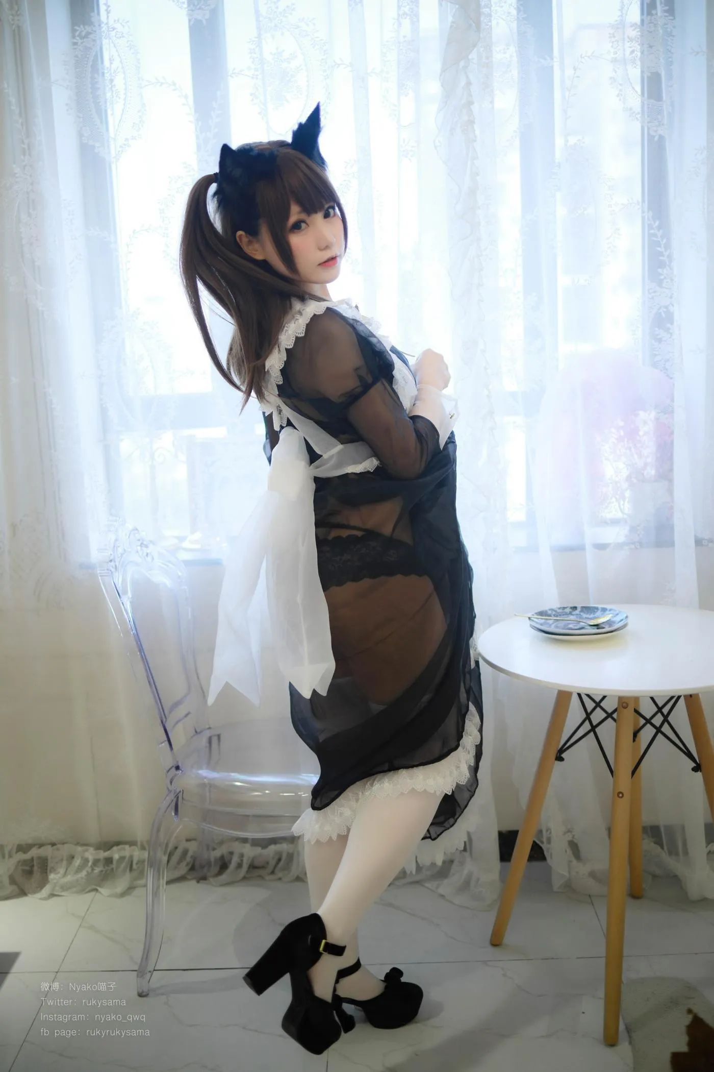 Nyako喵子 – NO.23 透明女仆 [50P]插图7